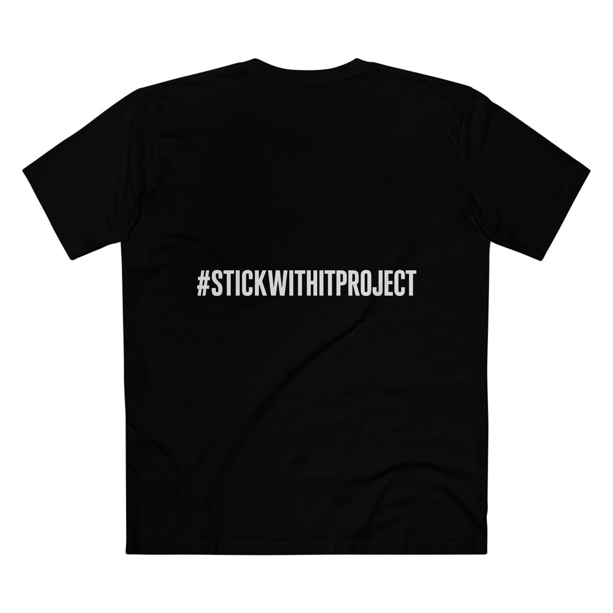 Stick With It #Hashtag Tee (Black)