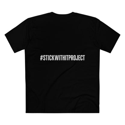 Stick With It #Hashtag Tee (Black)